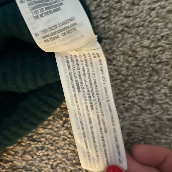 Green A&F Sweater Dress - Picture 4 of 5